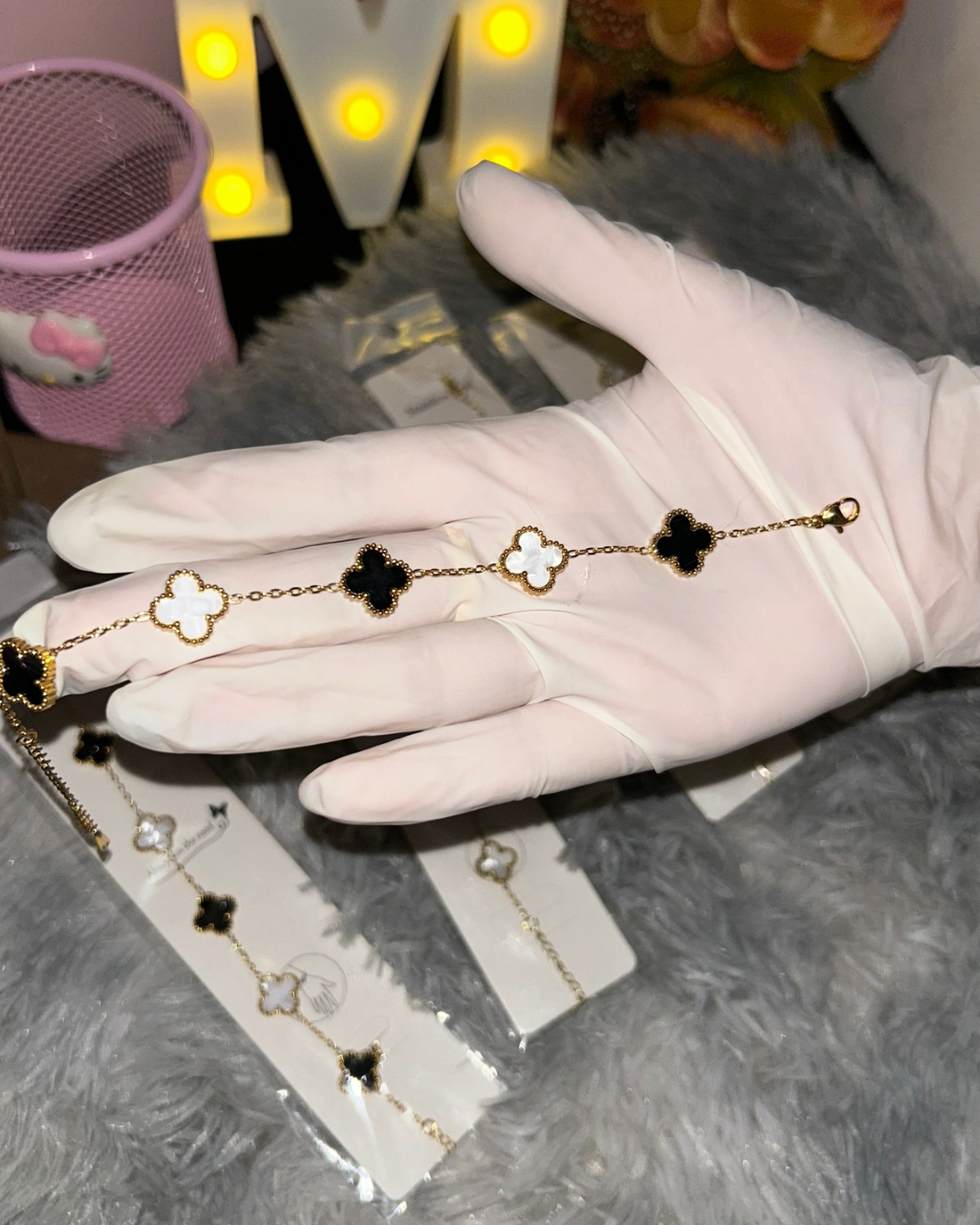 Vintage Alhambra bracelet(Stainless steel) 💎